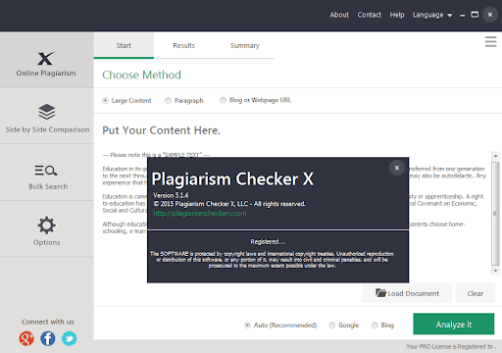 Plagiarism Checker X Turnitin